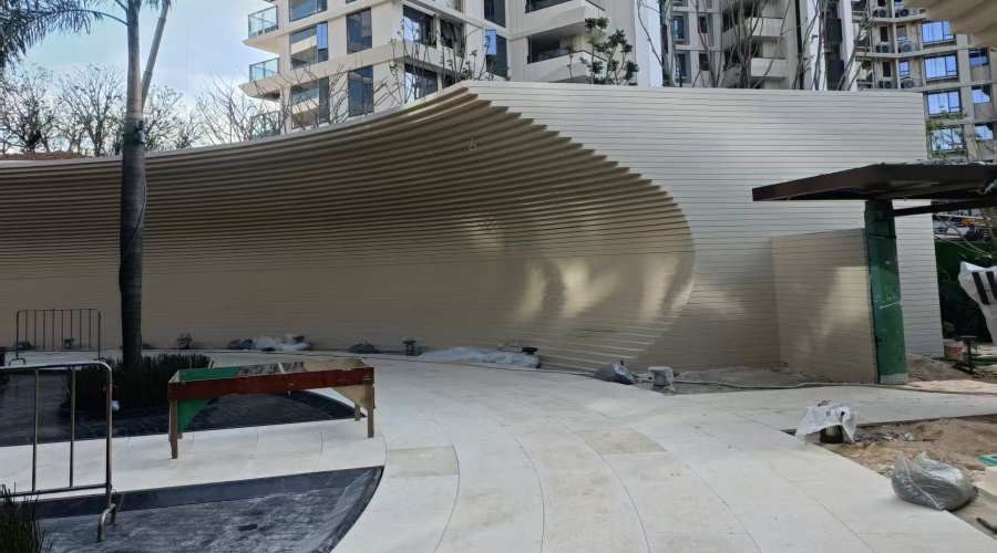 GRC構件幕墻施工安裝